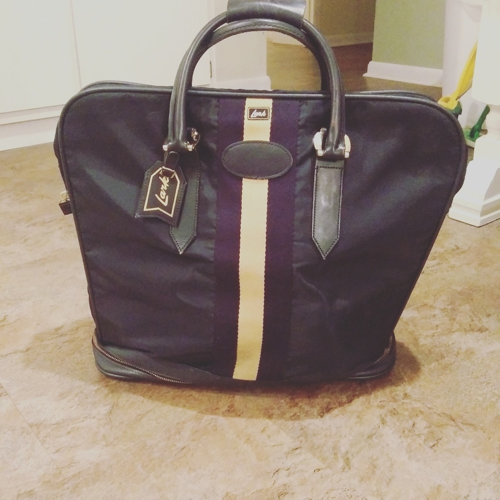 Vintage Lark Expandable Luggage Bag